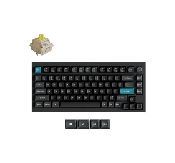 KEYBOARD WRL Q1 ULTRA/BLACK Q1U-M4 KEYCHRON