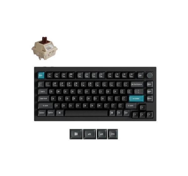 KEYBOARD WRL Q1 ULTRA/BLACK Q1U-M3 KEYCHRON