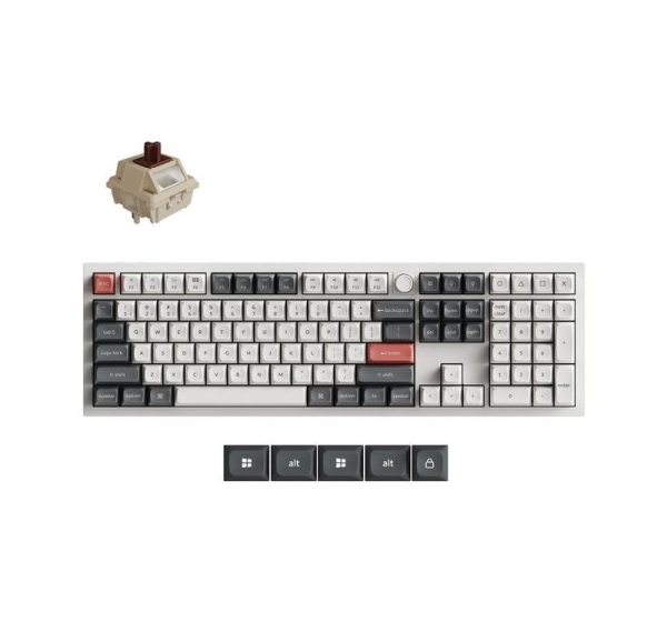 KEYBOARD WRL Q6 ULTRA/WHITE Q6U-P3 KEYCHRON