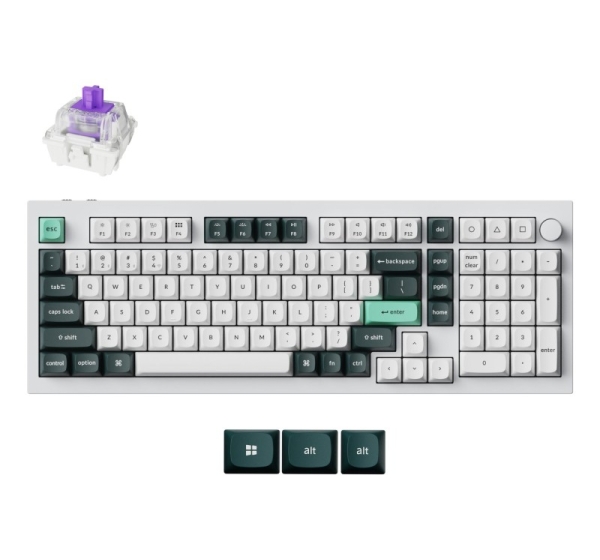 KEYBOARD WRL Q5 HE RGB/SHELL WHITE Q5H-P1 KEYCHRON