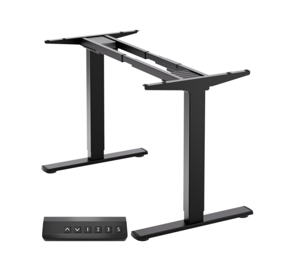 DESK FRAME MOTORISED/BLACK CDF222E-B ONKRON