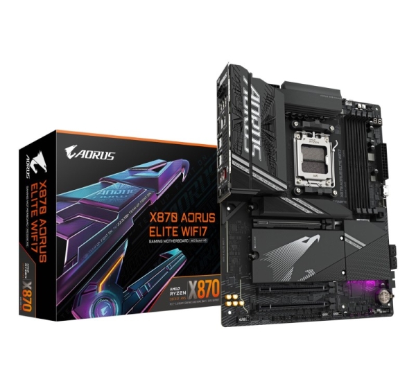 Mainboard|GIGABYTE|AMD X870|SAM5|ATX|Memory DDR5|Memory slots 4|X870AELITEWIFI71.1