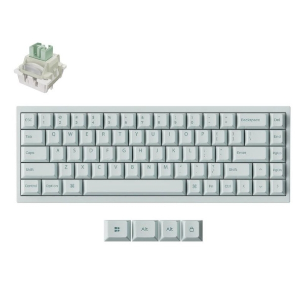KEYBOARD USB-C Q16 HE 8K/LIGHT GREEN Q16HW-L1 KEYCHRON