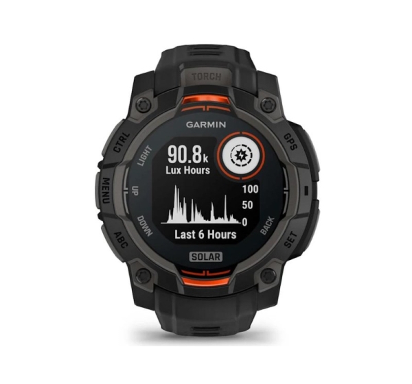 Garmin   SMARTWATCH INSTINCT 3 SOLAR/BLACK/BLK 010-02934-00