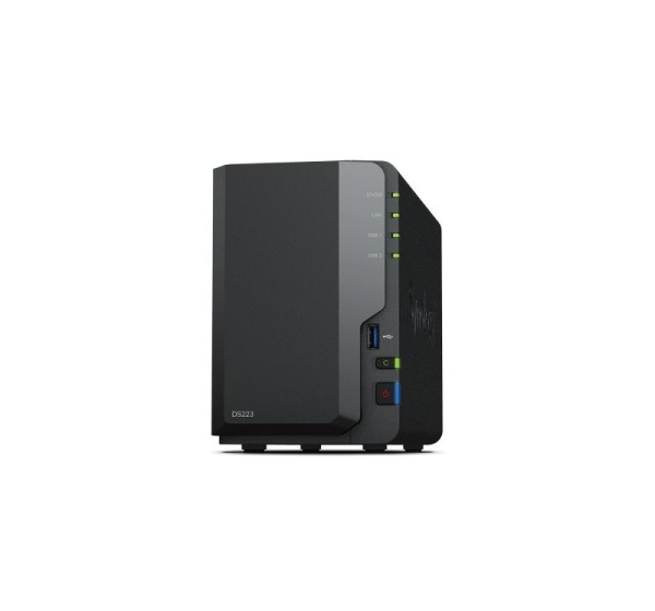 NAS STORAGE TOWER 2BAY/NO HDD USB3.2 DS223 SYNOLOGY