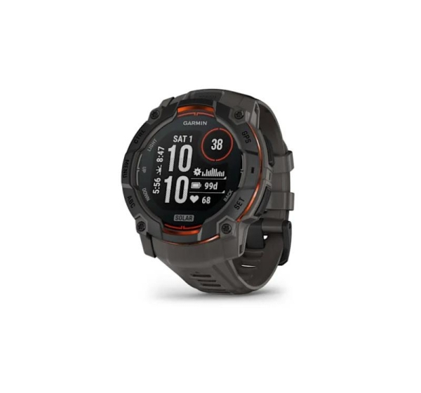 SMARTWATCH INSTINCT 3 SOLAR/BLK/CHARC 010-02935-00 GARMIN