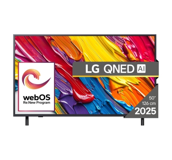 TV Set|LG|50"|4K/Smart|3840x2160|Wireless LAN|Bluetooth|webOS|Black|50QNED82A3B