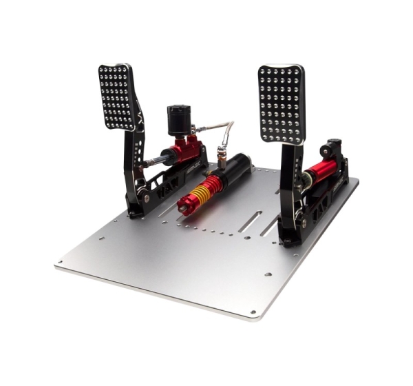 Simagic P2000 Hydraulic 2-Pedal Set, 200KG Loadcell - Crimson Edition