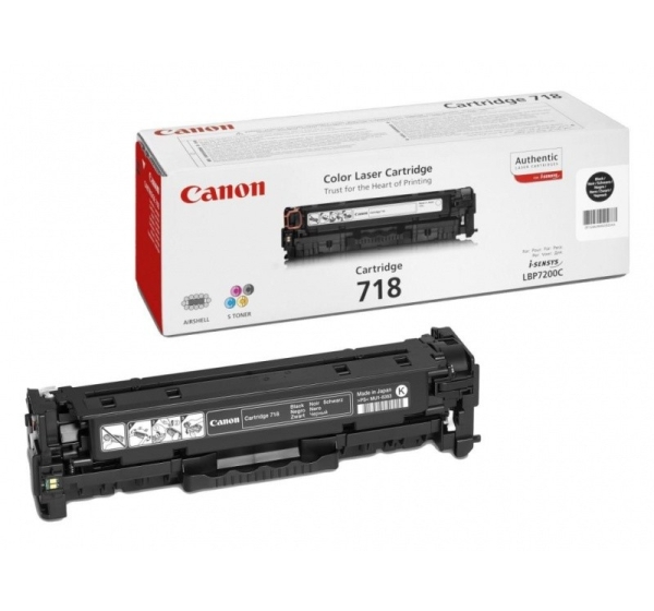 Canon cartridge 718, black