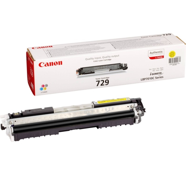 Canon cartridge 729, yellow