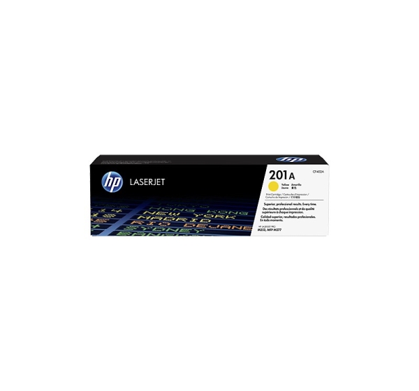 HP 201A cartridge, yellow
