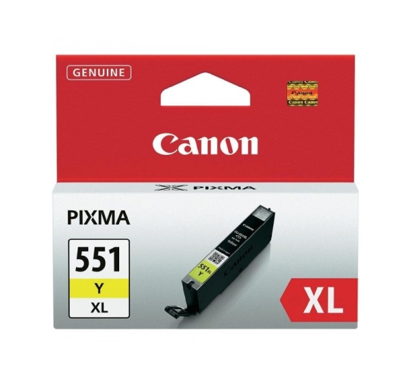 Canon CLI-551Y XL ink cartridge, yellow
