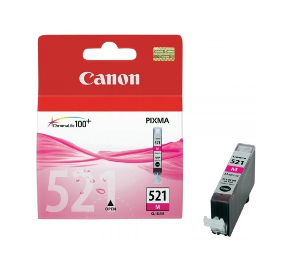 Canon CLI-521M ink cartridge, magenta