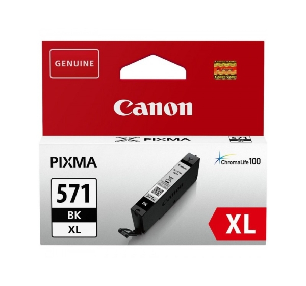 Canon CLI-571XLBK ink cartridge, black