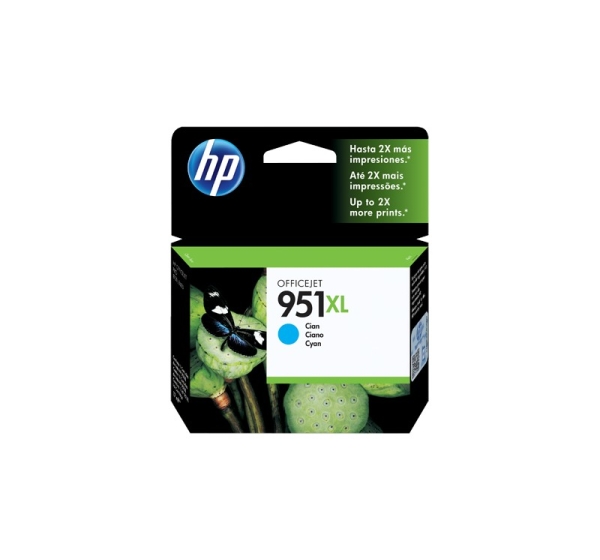 HP 951XL ink cartridge, cyan
