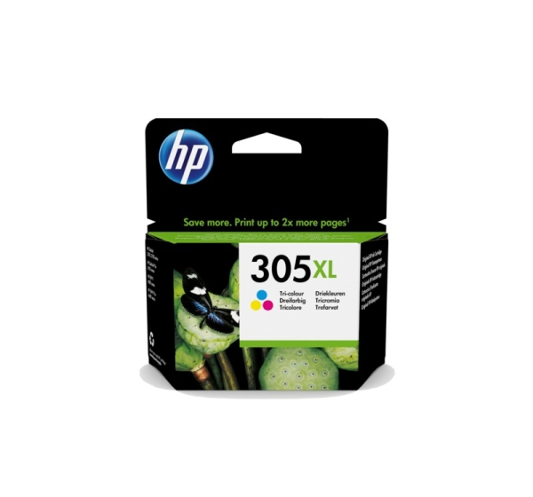 HP ink cartridge No. 305XL color, high capacity
