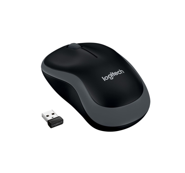 Logitech M185 - Optical mouse - grey