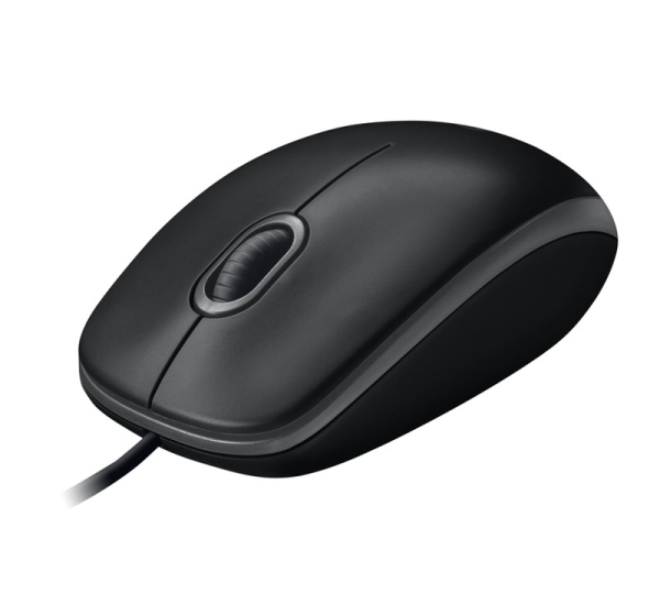Logitech M100 - Optical mouse - black
