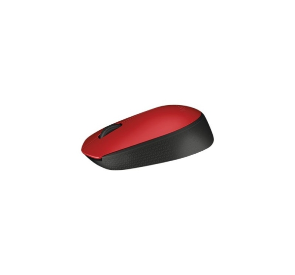 Logitech M171 - Optical mouse - red