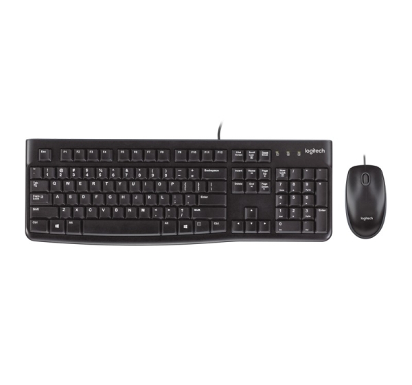 Logitech Desktop MK120 - Keyboard and Mouse set (US International)