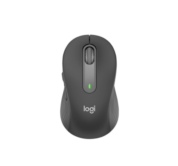 Logitech M650 L - Signature Wireless laser mouse, graphite, LEFT-handed