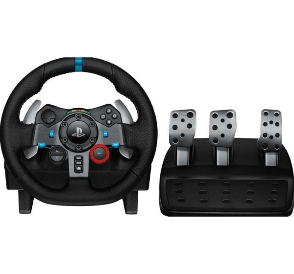 Logitech G29 Driving Force - Wheel and pedals set - PC / PS