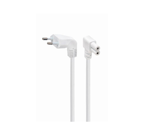 CABLE POWER EU 2.5M ANGLED/PC-184L-VDE-2.5M-W GEMBIRD