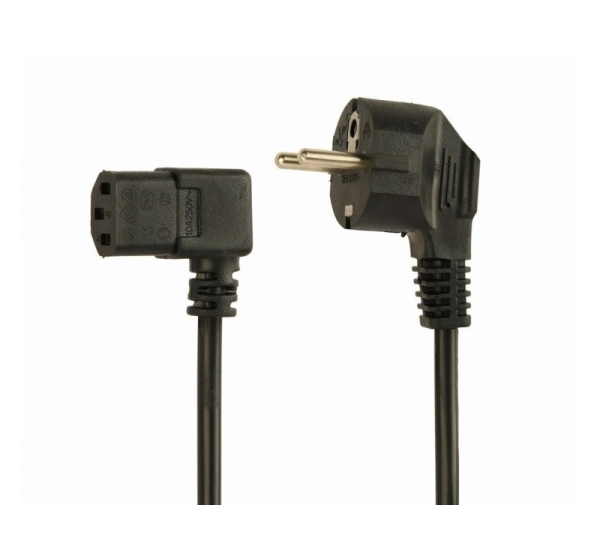 CABLE POWER ANGLED C13 1.8M/PC-186A-075-1.8M GEMBIRD
