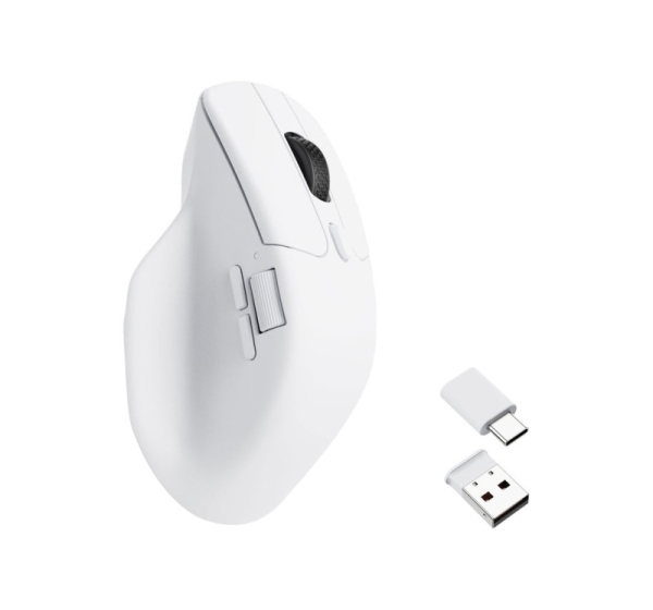 KEYCHRON M6 (1000Hz) White Wireless Mouse M6-A3