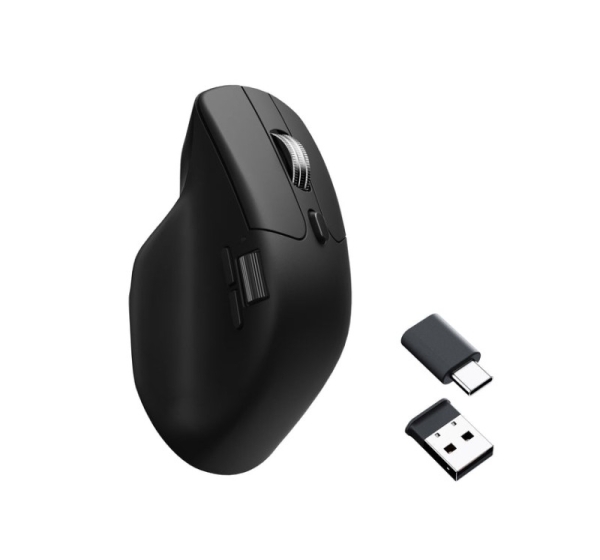 Keychron M6 Silent (1000Hz) Black Wireless Mouse M6S-A1