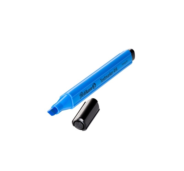 Pelikan Teksta Marķeris trīskantīgs 414 zils