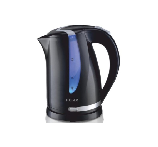 Haeger EK-22B.023A Blackness Elektriskā tējkanna 1.7L 2200W