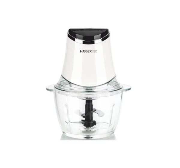 Haeger CH-30W.007A Chopper Glass Pārtikas smalcinātājs 1.2L 300W