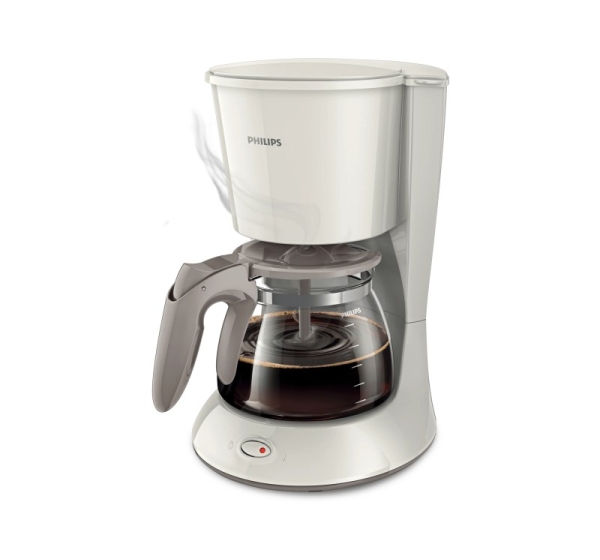 Philips Daily Collection Coffee maker HD7461/00 With glass jug White