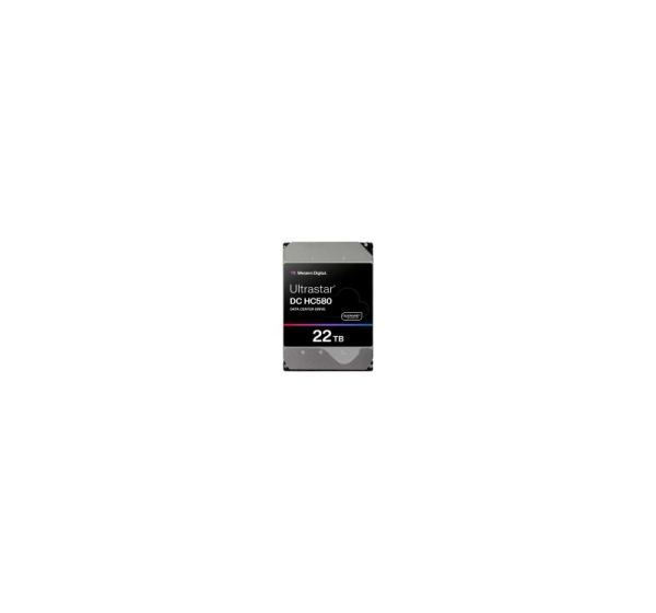 HDD Server WD/HGST Ultrastar 22TB DC HC580, 3.5", 512MB, 7200RPM, SATA, 512E SE NP3, SKU: 0F62785