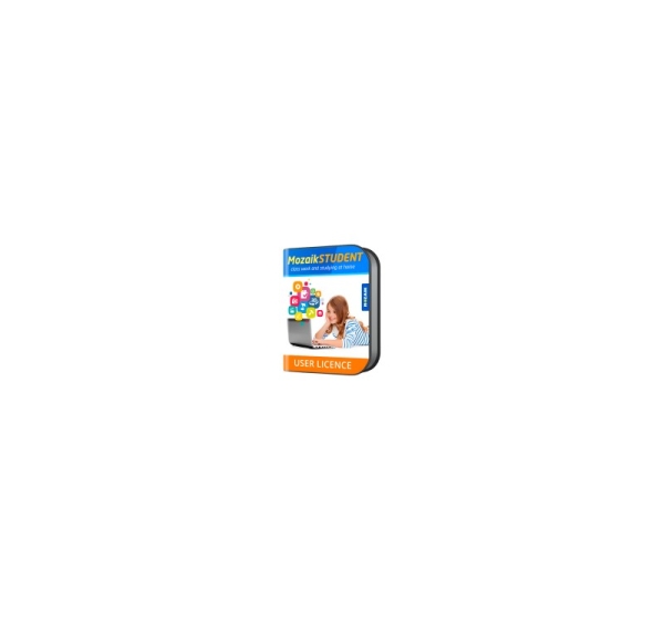 Mozaik STUDENT license for all platform, for one student, 1 year