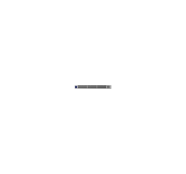 Ubiquiti Layer 3 Etherlighting USW-Pro-XG-48-EU switch with (32) 10 GbE, (16) 2.5 GbE, and (4) 25G SFP28 ports