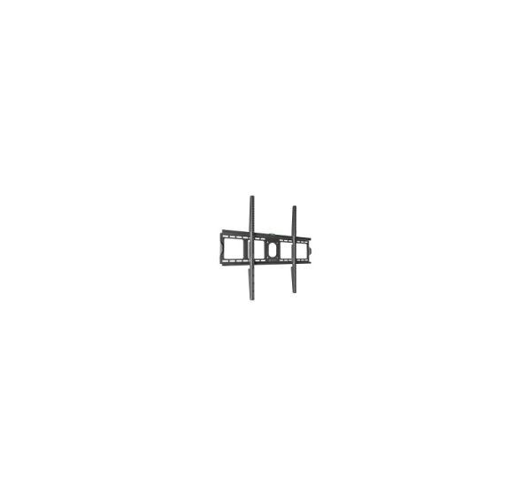 ONKRON Fixed TV Wall Mount for 55 to 100-inch Flat Panel TVs Digital Panels 75 kg, Black