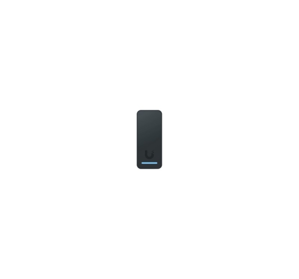 Compact, second-generation NFC card reader and request-to-exit device that supports hand-wave door unlocking.