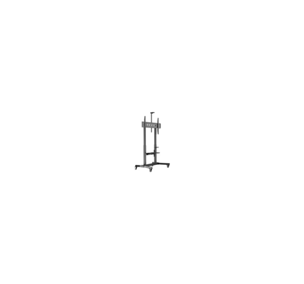 ONKRON Motorized mobile stand for TV or interactive panels 50"-100", up to 130kg, black