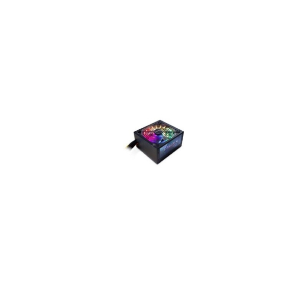 Power Supply INTER-TECH Argus RGB, 80PLUS Bronze, 600W, Retail, 1x140 Fan, 1x20+4Pin, 4+4Pin, 2xPCI-e 6+2Pin, 3x4Pin (Molex), 6xSATA, 1xFDD (Rev. 2)