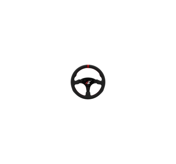 SIMAGIC Round Steering Wheel 330 mm, without HUB, leather