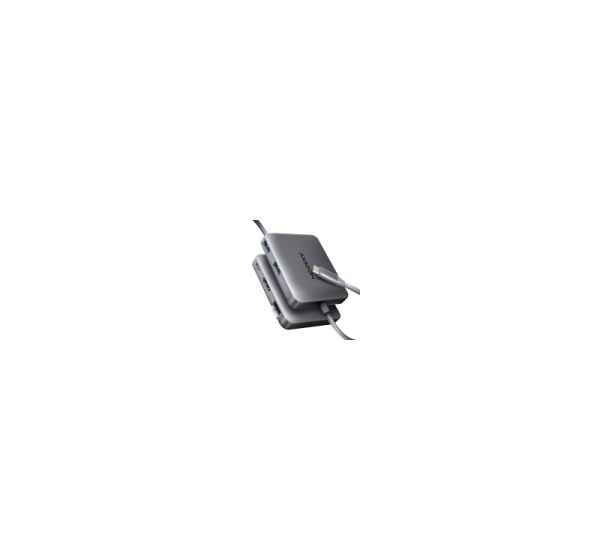 AXAGON HMC-5HL USB 5Gbps hub, 2x USB-A, HDMI 4k/60Hz, RJ-45, PD 100W, 20c