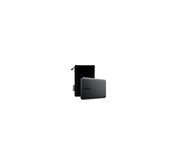 Toshiba External Hard Drive Canvio Basics Excl (2.5" 2TB, USB3.2 Gen 1, Black)