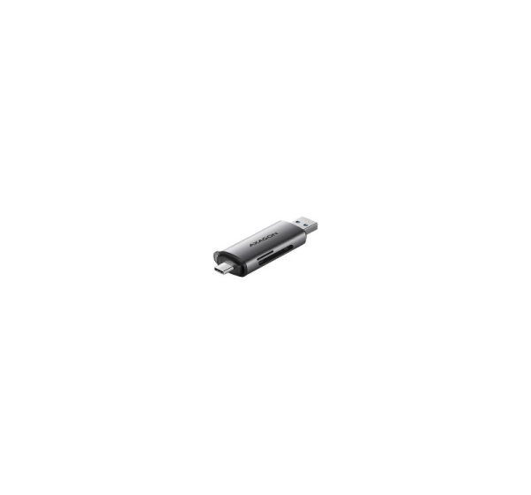 AXAGON CRE-SAC External USB 3.2 Gen1 Type-C+Type-A 2-slot SD/microSD