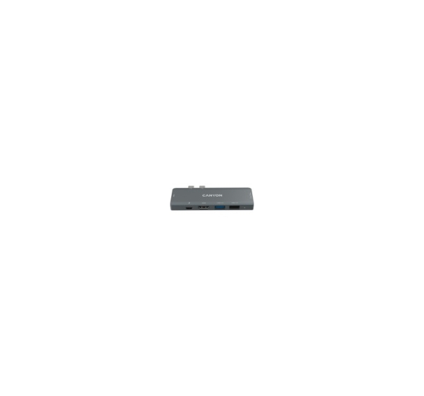 CANYON hub DS-5 7in1 Thunderbolt 3 Space Grey