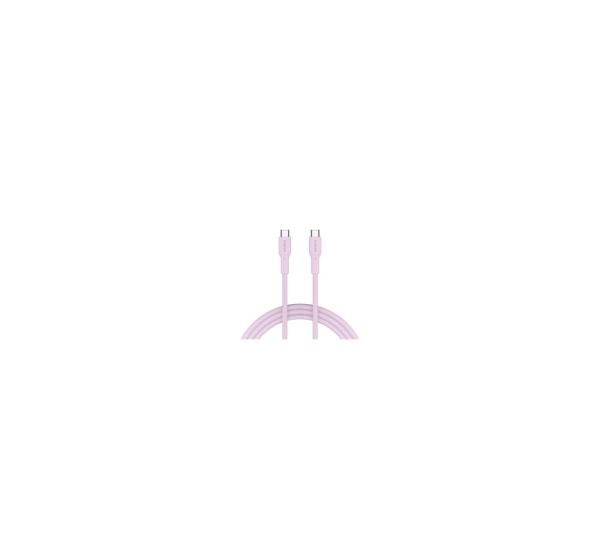 CANYON cable OnWire 60CL C-C 60W COLOR Braided 1m Pink