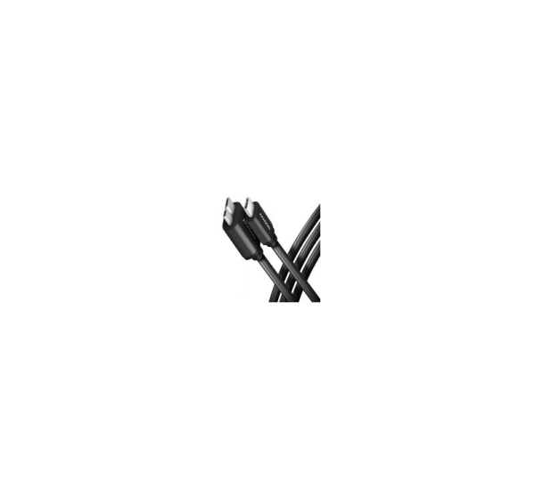 Axagon Data and power suply USB 3.2 Gen1 cable lengh 1 m. 3A. Black.