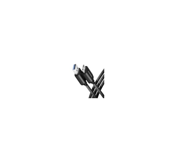 Axagon Data and charging USB 3.2 Gen1 cable length 1 m. 3A. Black.