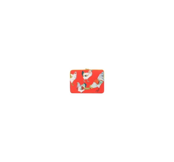 TUCANO SLEEVE SCHIZZO MacBook Air 15/ Laptop 13/ Laptop 14, FAUNA GALLINE ORANGE